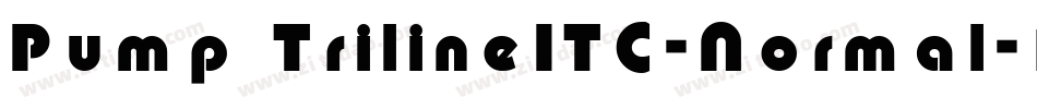 Pump TrilineITC-Normal字体转换
